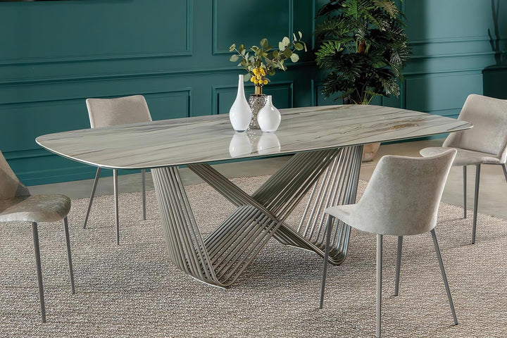 Tenso Ceramic Dining Table Dining Tables Tonin Casa
