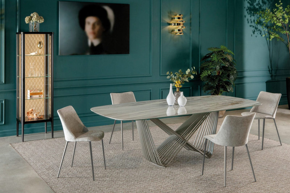 Tenso Ceramic Dining Table Dining Tables Tonin Casa