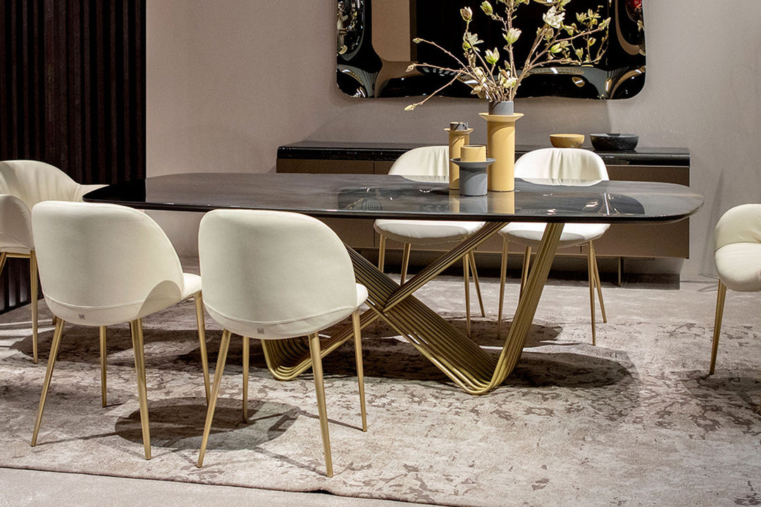 Tenso Orione Couture Dining Table Dining Tables Tonin Casa