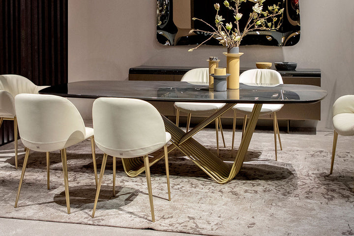 Tenso Orione Couture Dining Table Dining Tables Tonin Casa