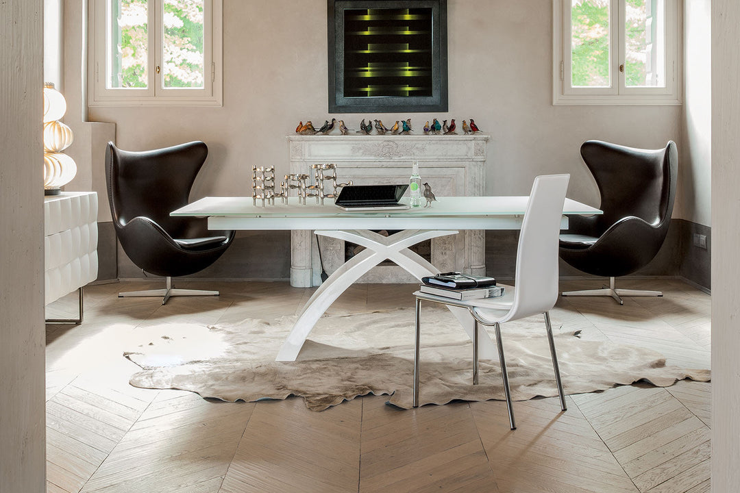 Tokyo Glass Dining Table Dining Tables Tonin Casa