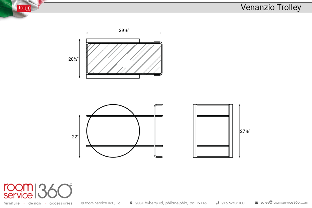 Tonin Casa Venanzio Trolley