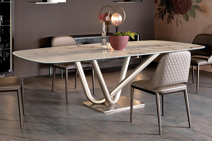 Victory Ceramic Dining Table Dining Tables Tonin Casa