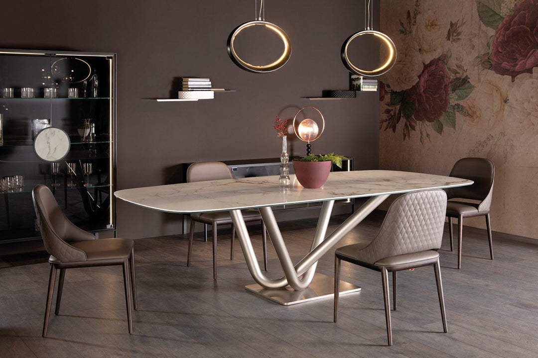 Victory Ceramic Dining Table Dining Tables Tonin Casa