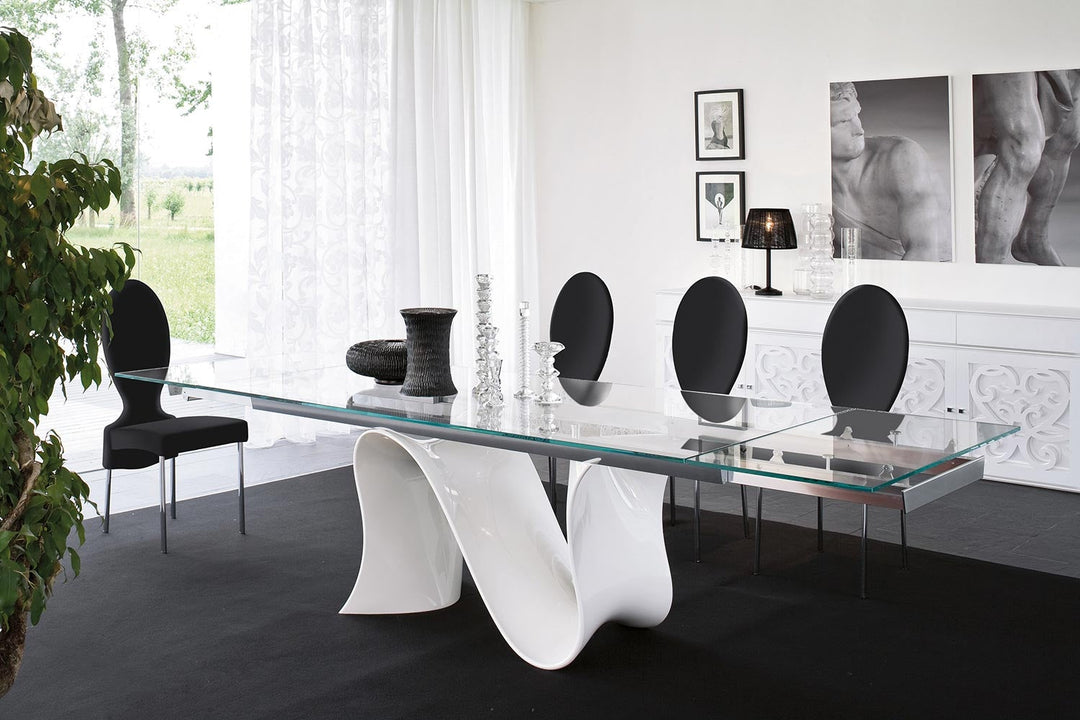 Wave Extension Table Dining Tables Tonin Casa