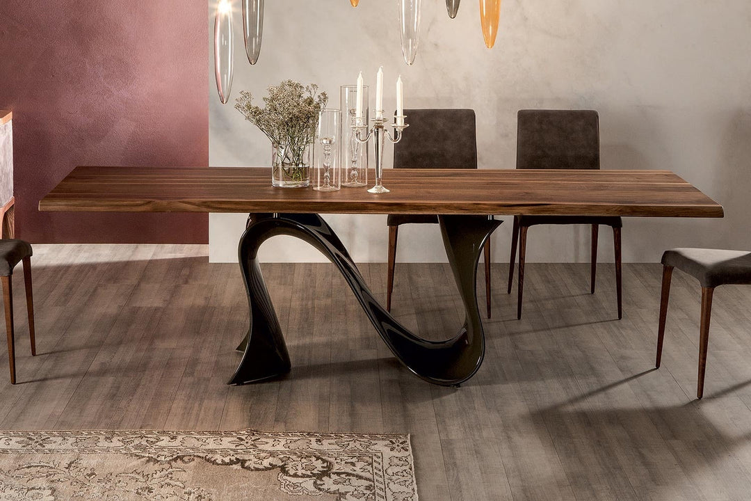 Wave Wood Dining Table Dining Tables Tonin Casa