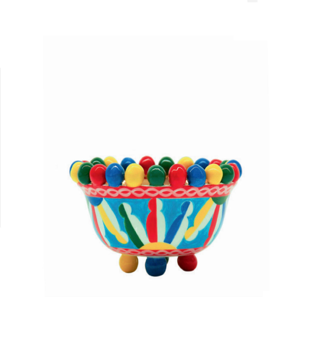 MEDIUM BOWL WITH COLORED SMALL BALLS Decorative Bowls Dolce&Gabbana   