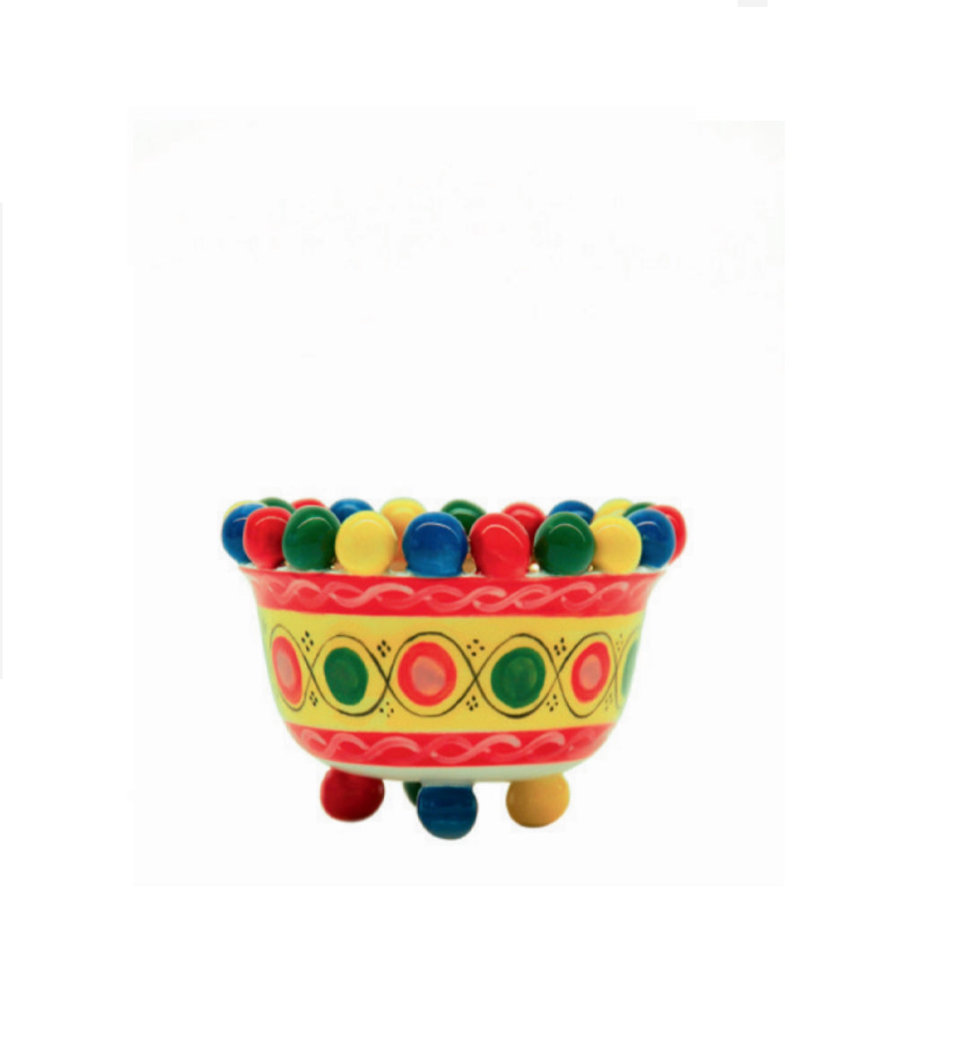 SMALL BOWL WITH COLORED SMALL BALLS Decorative Bowls Dolce&Gabbana   