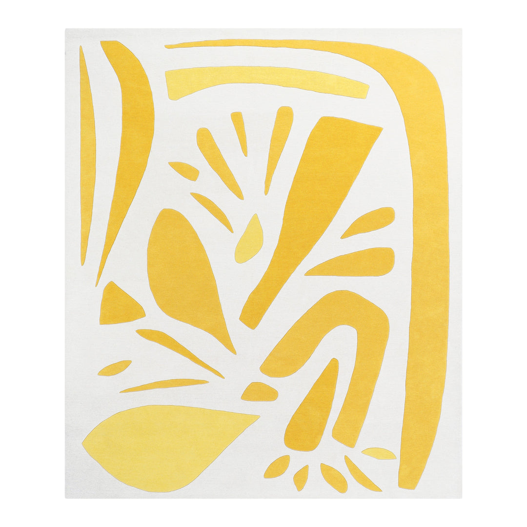 Alpha Rug Rugs Toulemonde Bochart Jaune Small: 5 ft 7 in x 6 ft 7 in