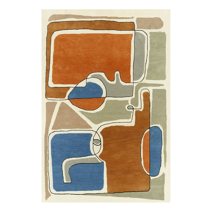 Bleu Des Yeux Rug Rugs Toulemonde Bochart Small: 5 ft 7 in x 7 ft 10 in