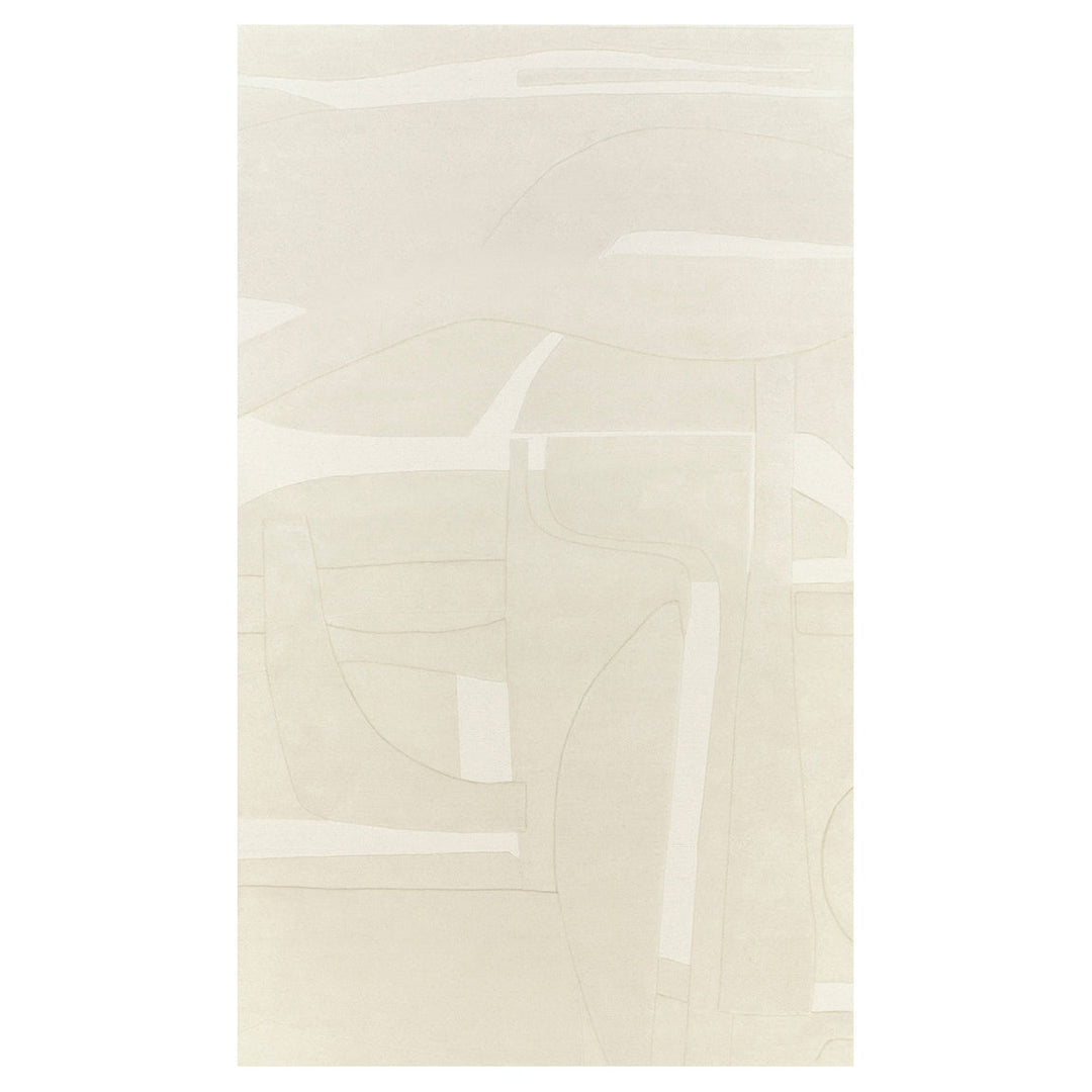 Collage Rug Rugs Toulemonde Bochart Blanc Small: 5 ft 7 in x 7 ft 11 in