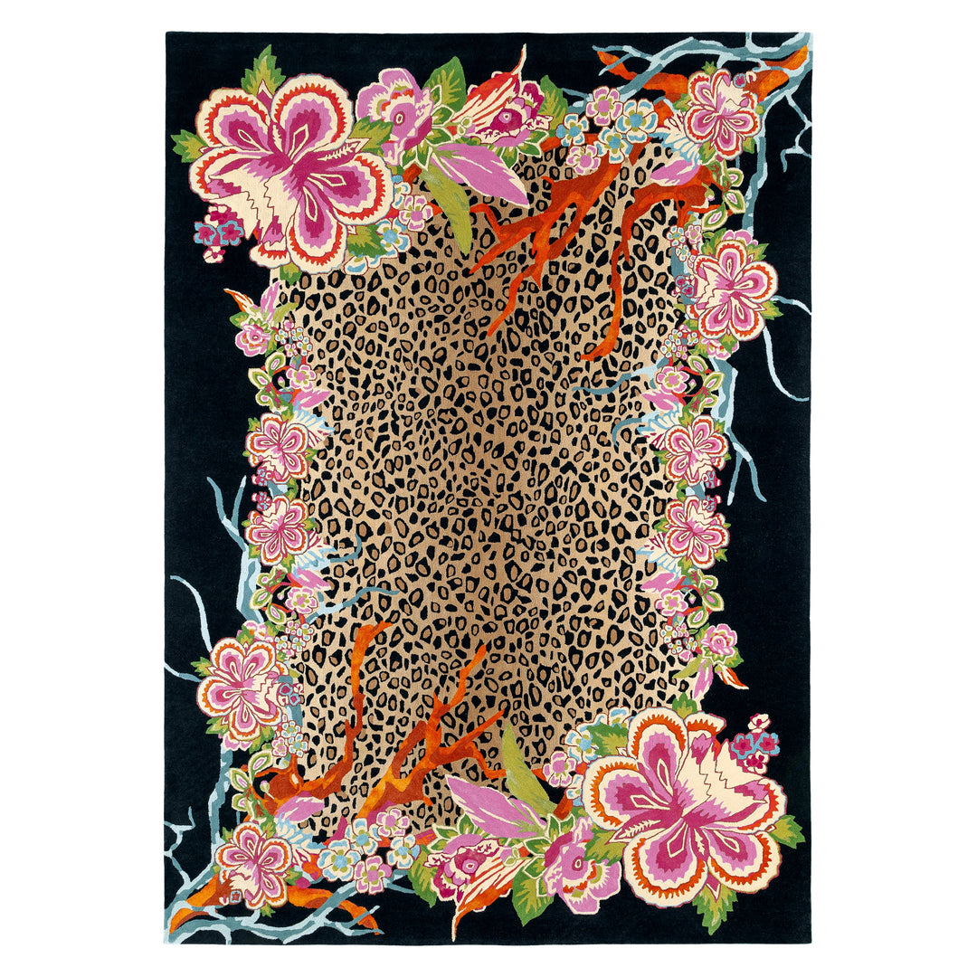 Jungle Forest Rug Rugs Toulemonde Bochart Small: 6 ft 7 in x 9 ft 10 in