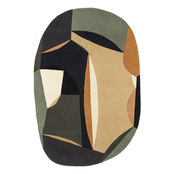 Polia Shape Rug Rugs Toulemonde Bochart