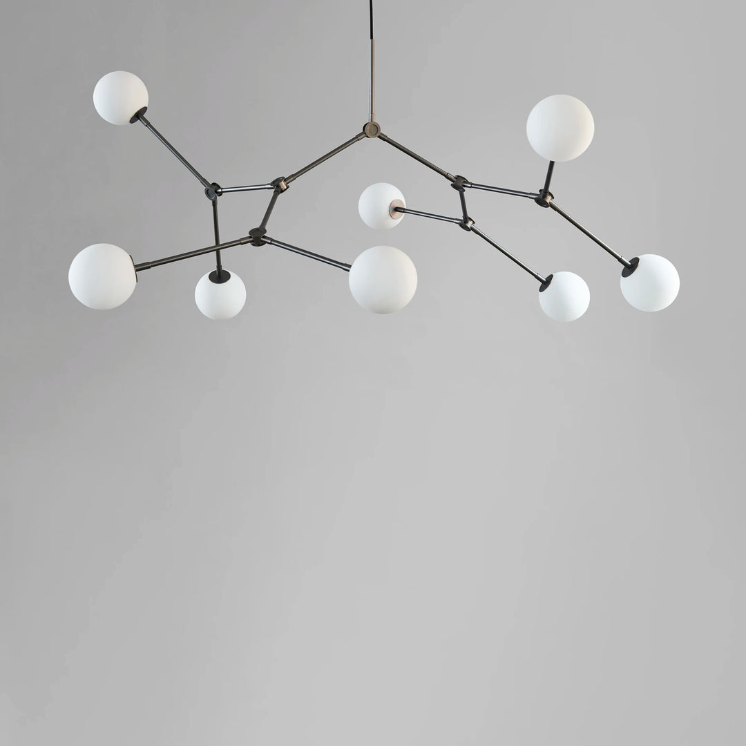 Drop Chandelier Bulp - Grey Chandeliers 101 Copenhagen   