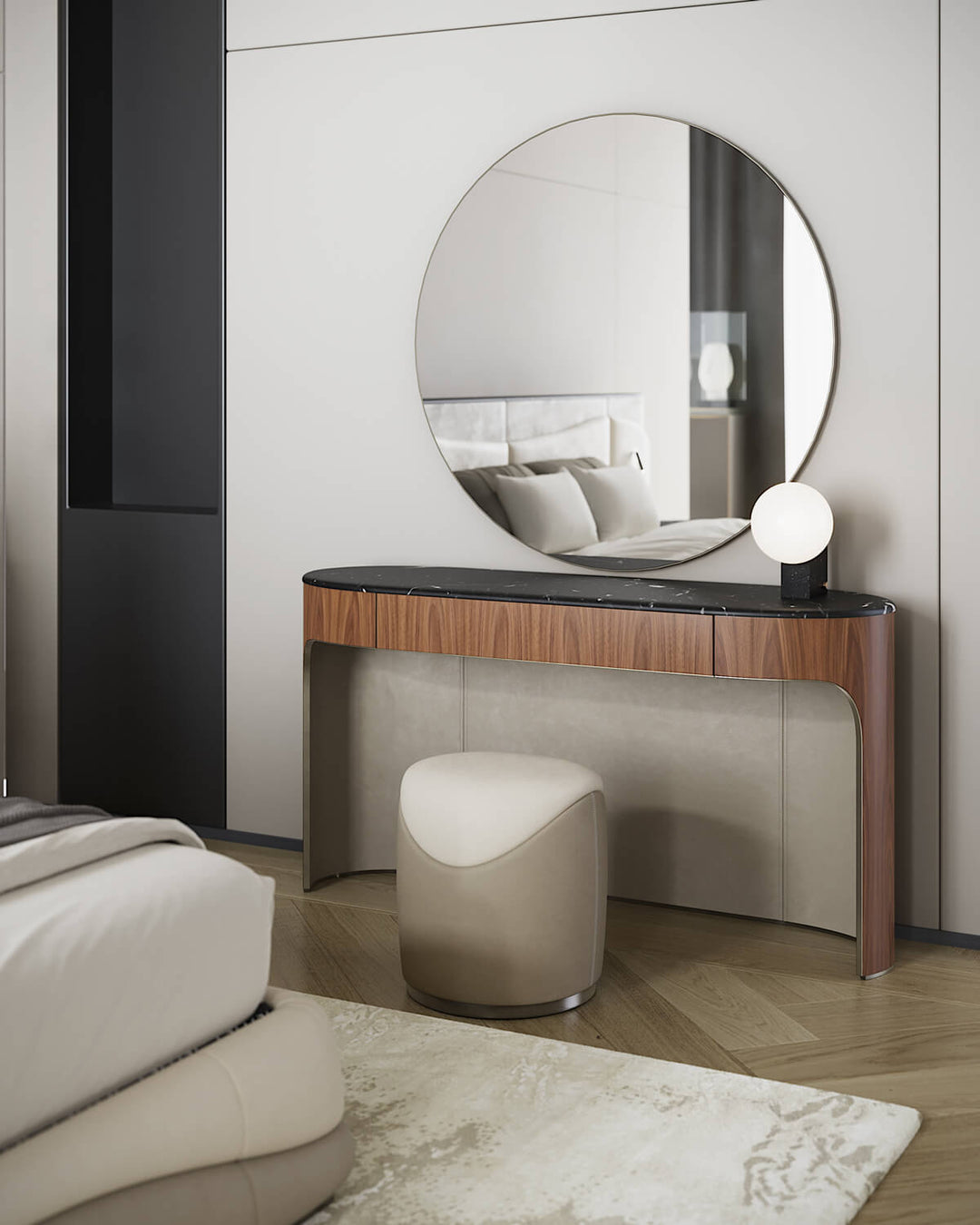 Trilogy Mirror Round Mirrors Capital