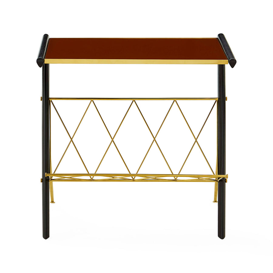 Trocadero Magazine Side Table Jonathan Adler