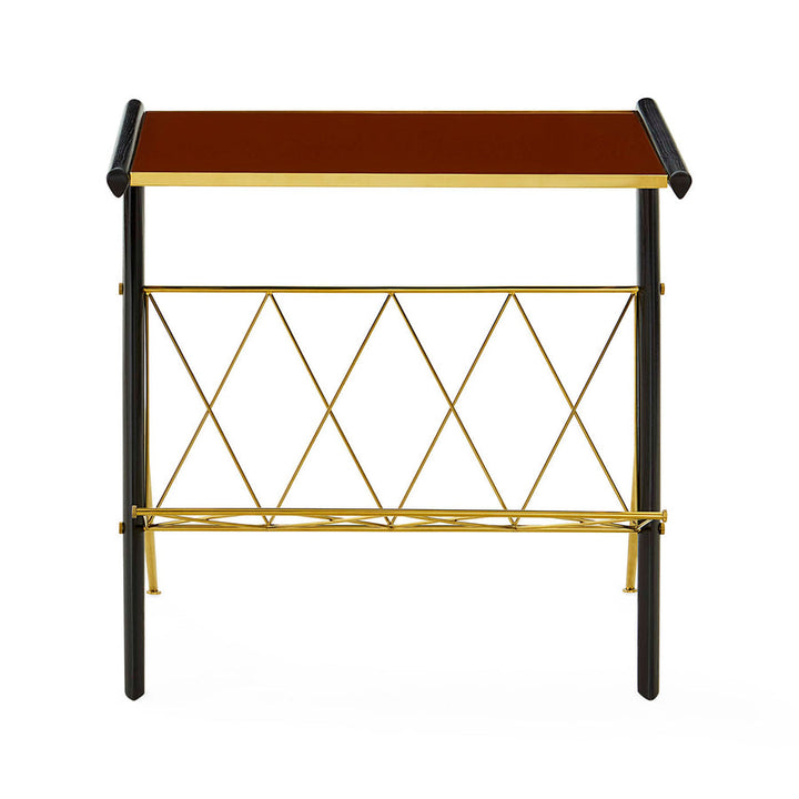 Trocadero Magazine Side Table Jonathan Adler