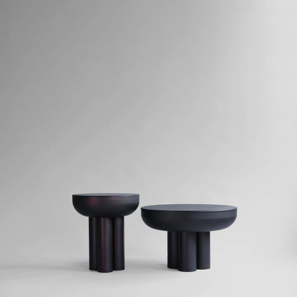 Crown Table, Low - Burned Black Table 101 Copenhagen   
