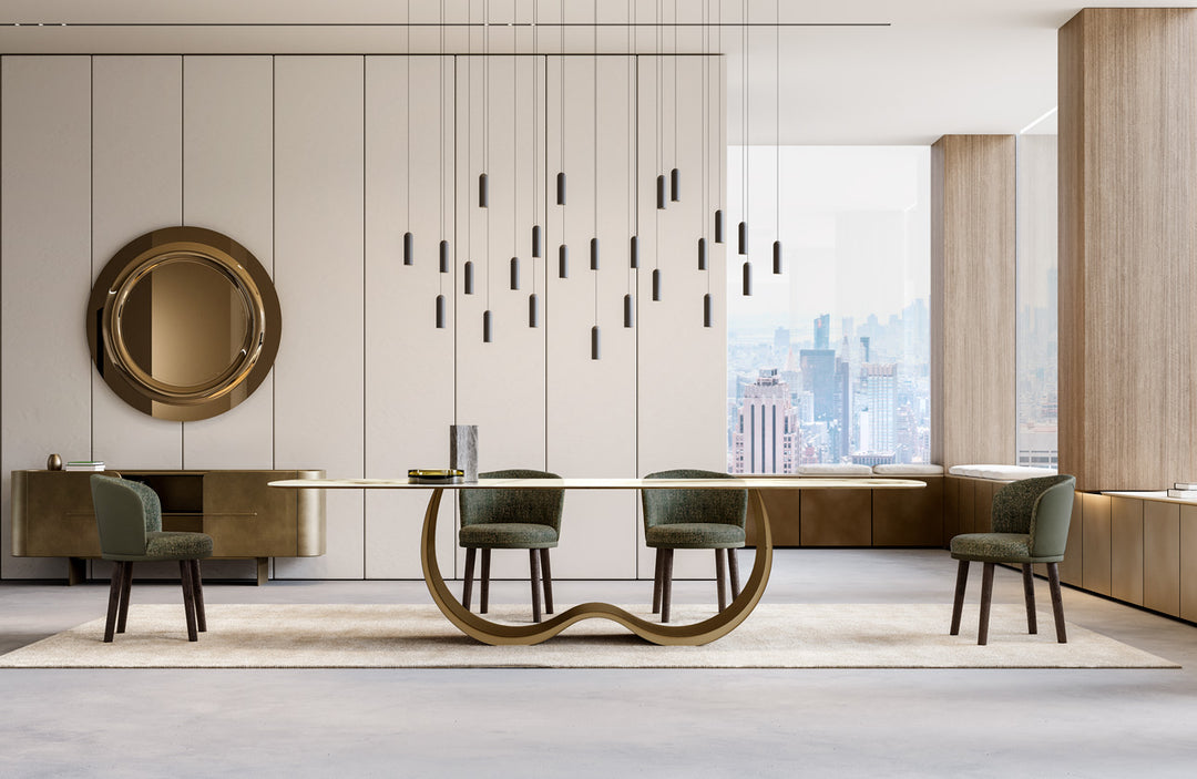 ALISEI CERAMIC TOP DINING TABLE Kitchen & Dining Room Tables Eforma   