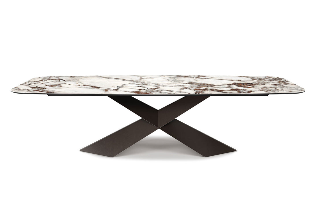 Tyron Keramik Dining Table Quickship Kitchen & Dining Room Tables Cattelan Italia