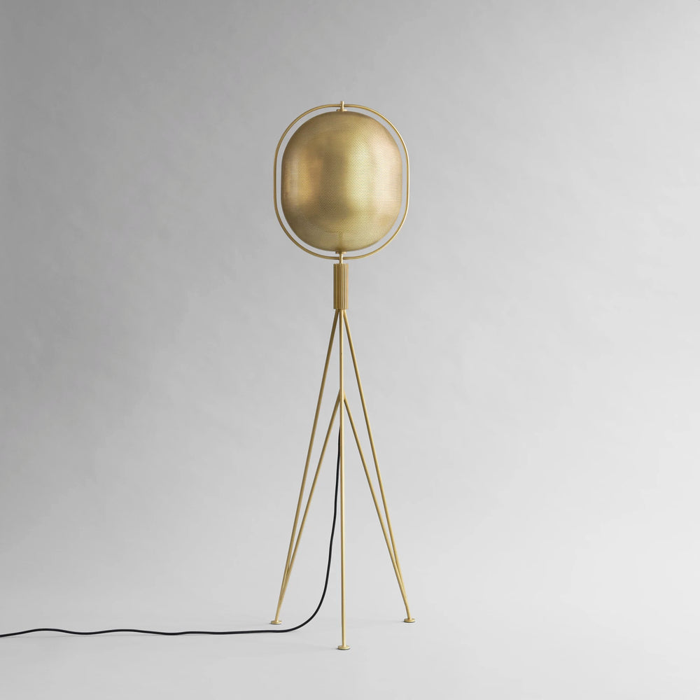 Pearl Floorlamp - Brass Lamps 101 Copenhagen   