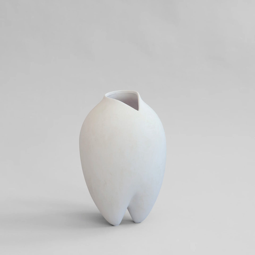 Sumo Vase, Slim - Bone White Vases 101 Copenhagen   