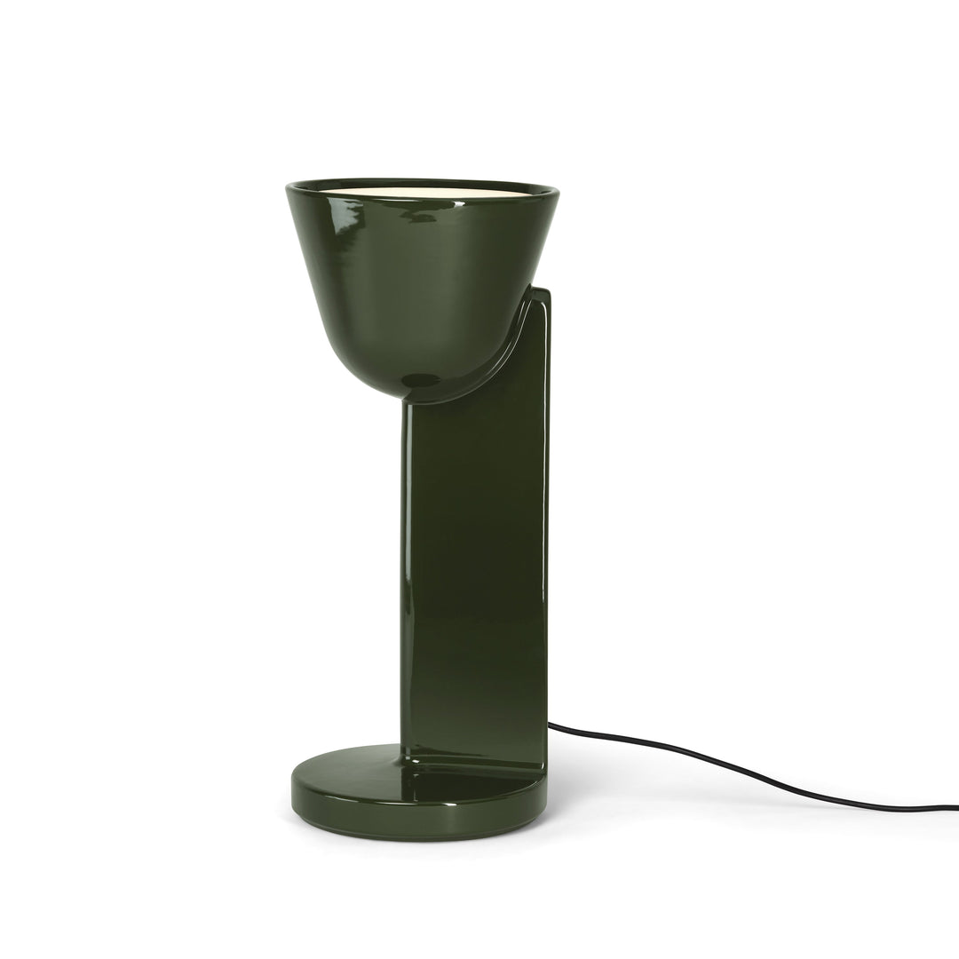 Ceramique Table Lamp Table Lamps FLOS Moss Green Up