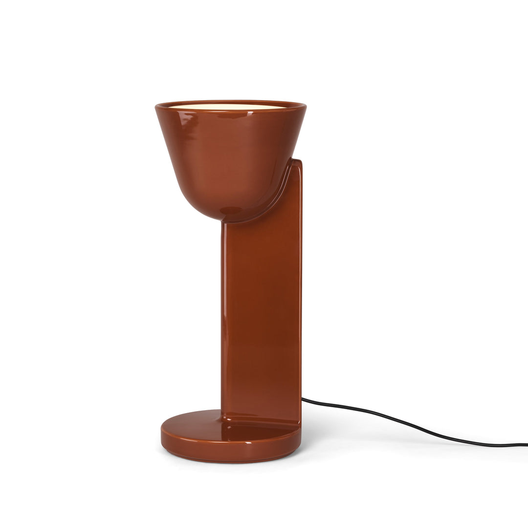 Ceramique Table Lamp Table Lamps FLOS Rust Red Up
