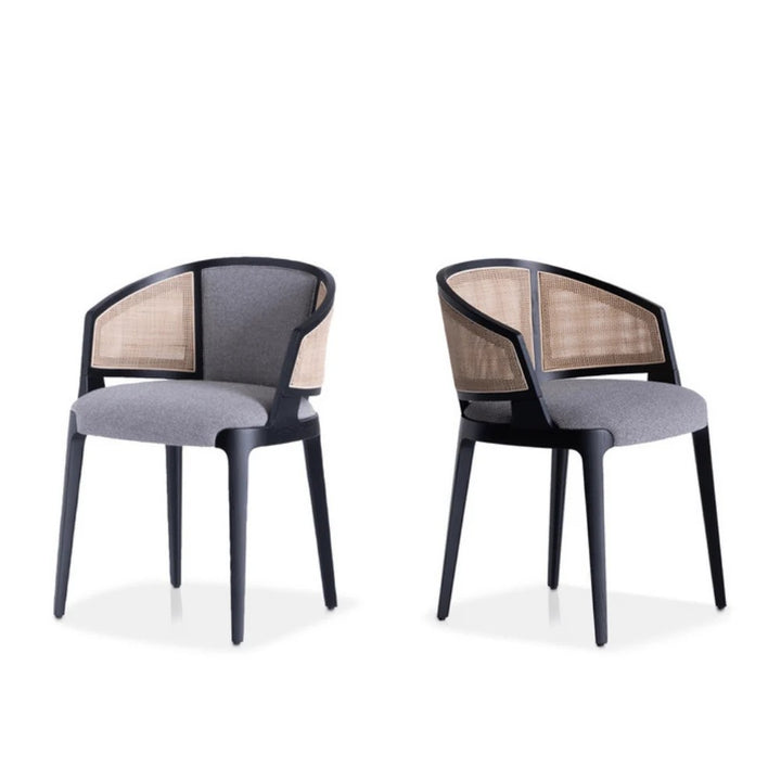 Velis Cane Dining Armchair Chairs & Armchairs Potocco