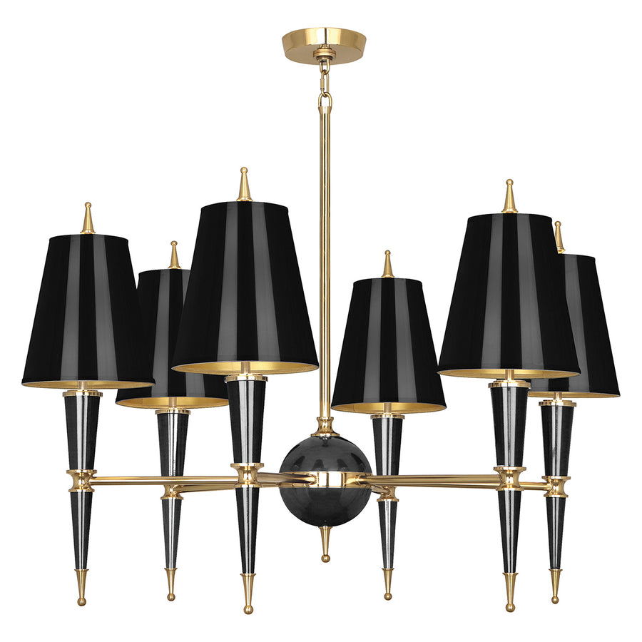 Versailles Chandelier Jonathan Adler Black