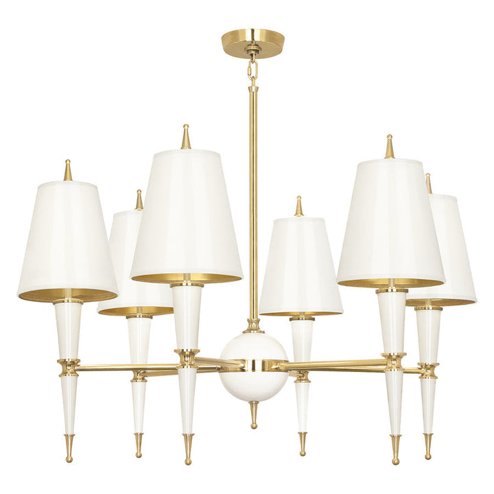 Versailles Chandelier Jonathan Adler White
