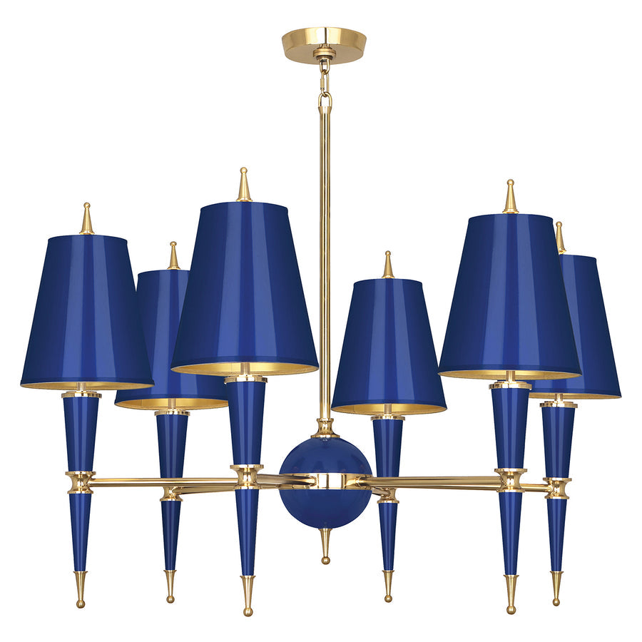 Versailles Chandelier Jonathan Adler Navy