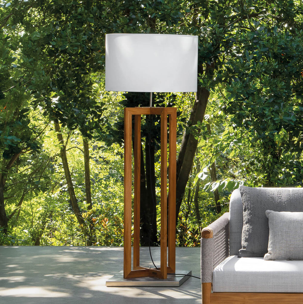 Ludo Candle Floor Lamp Vertigo Teak Floor Lamps Atmosphera