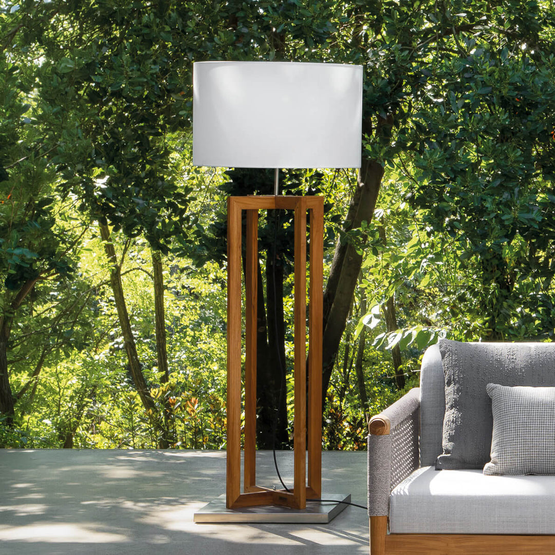 Ludo Candle Floor Lamp Vertigo Teak Floor Lamps Atmosphera