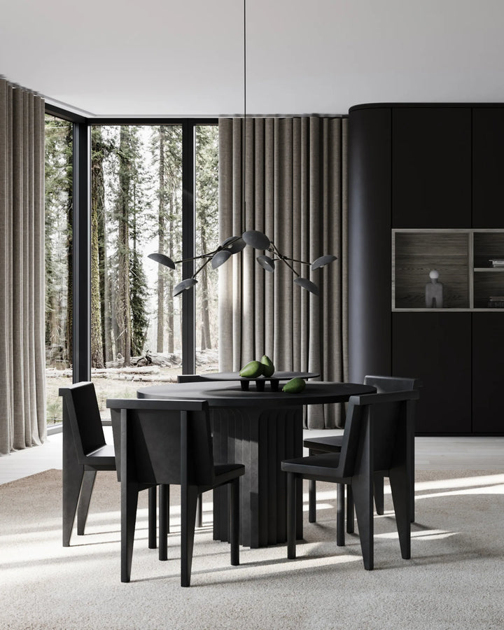 Brutus Slim Dining Chair - Coffee Dining Chair 101 Copenhagen   