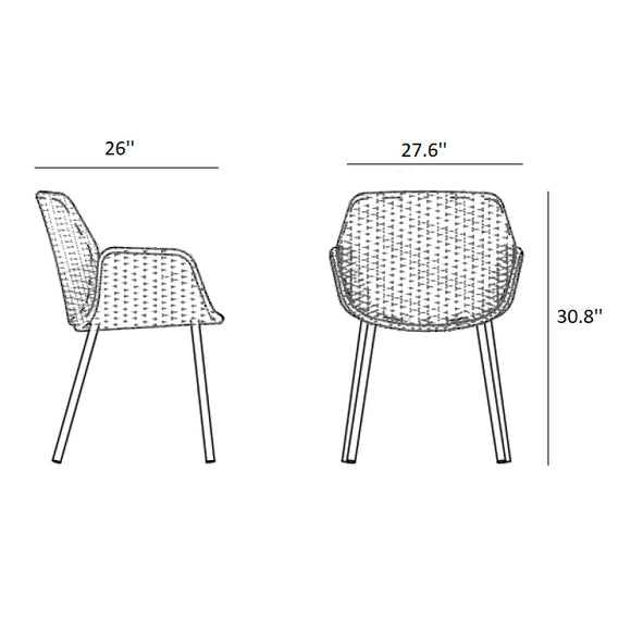 Vibe Outdoor Lounge Chair Outdoor Chairs Cane-line
