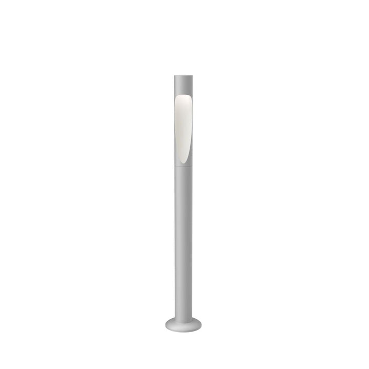Flindt Garden Outdoor Bollard Light without Power Supply Louis Poulsen Natural Paint Aluminum Long / 2700K - Warm White Anchor