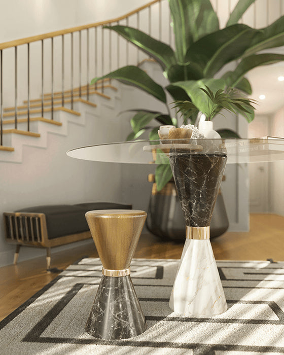 VINICIUS SIDE TABLE Side Tables Essential Homes