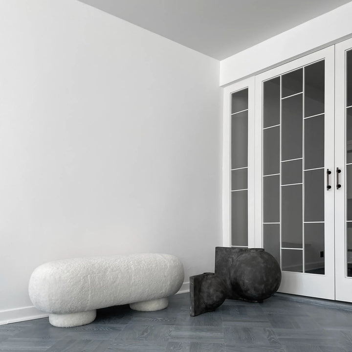 Offset Vase, Big - Dark Grey Vases 101 Copenhagen   