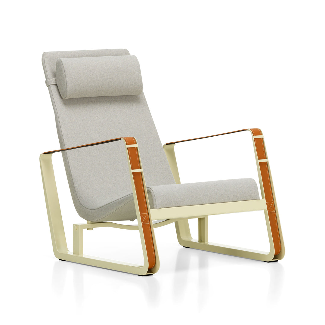 Cite Lounge Chair Chairs Vitra Ecru / Cement Fabric