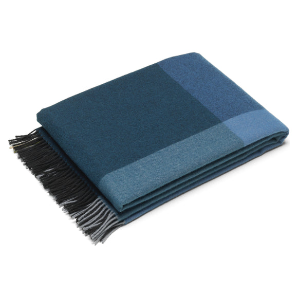 Color Block Throw Blanket Decor Vitra