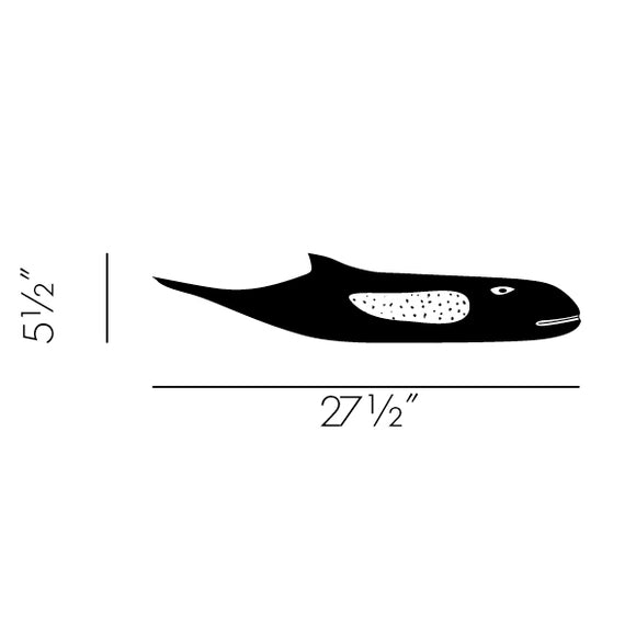 Eames House Whale Statue Figurines Vitra
