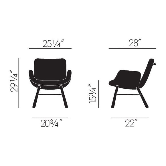 East River Chair Chairs Vitra