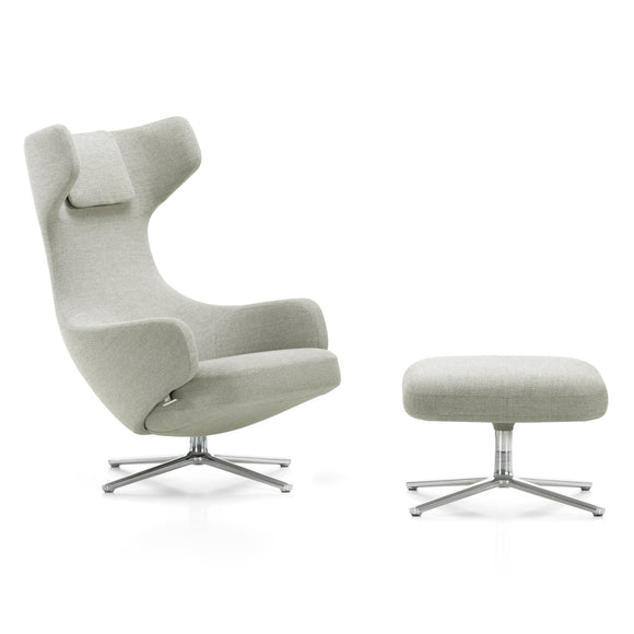 Grand Repos Lounge Chair and Ottoman Vitra