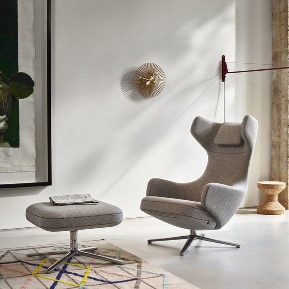 Grand Repos Lounge Chair and Ottoman Vitra