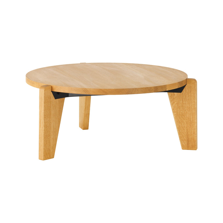 Gueridon Bas Coffee Table Tables Vitra Solid Natural Oak Oiled