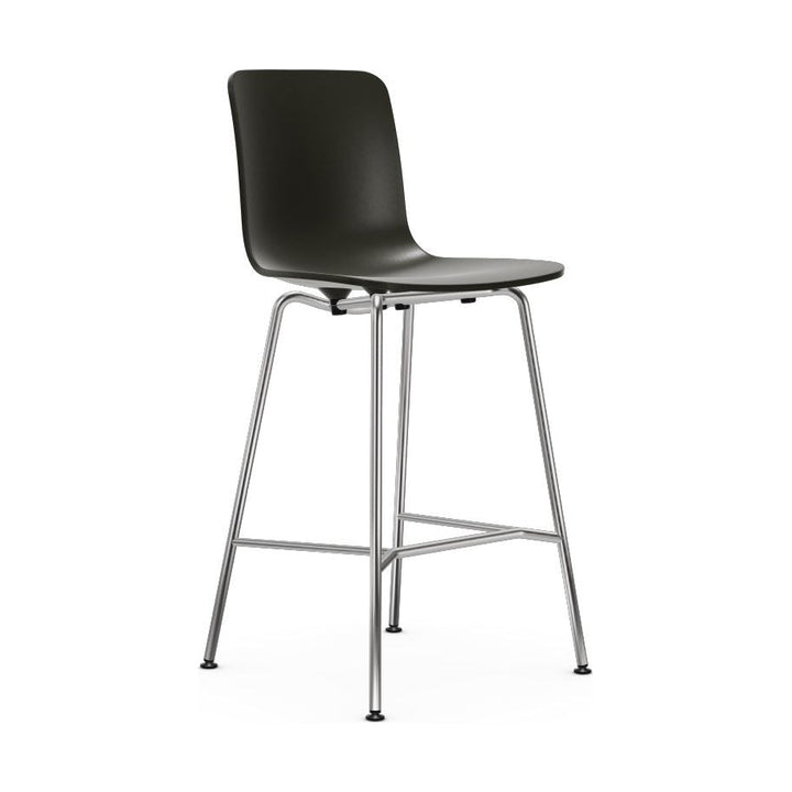 HAL Bar Stool Furniture Vitra 12 Deep Black RE Counter: 25.5 in height