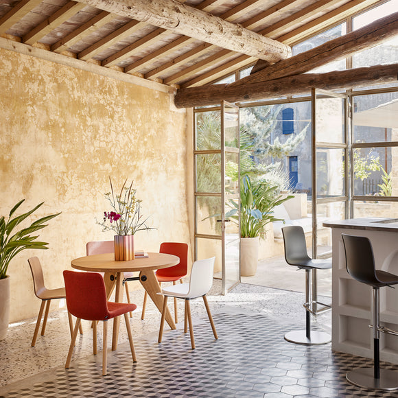 HAL Ply Barstool Furniture Vitra