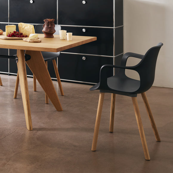 HAL Wood Armchair Chairs Vitra