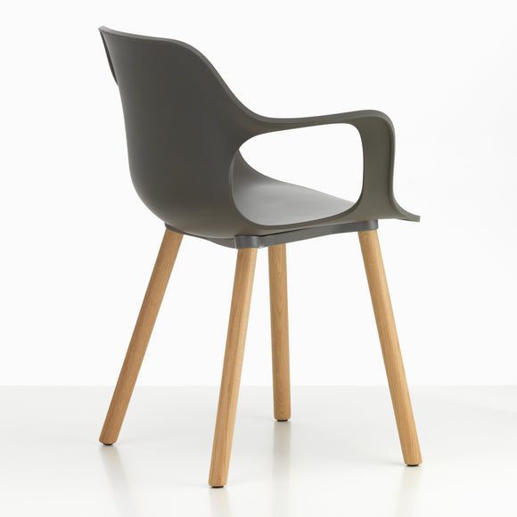 HAL Wood Armchair Chairs Vitra